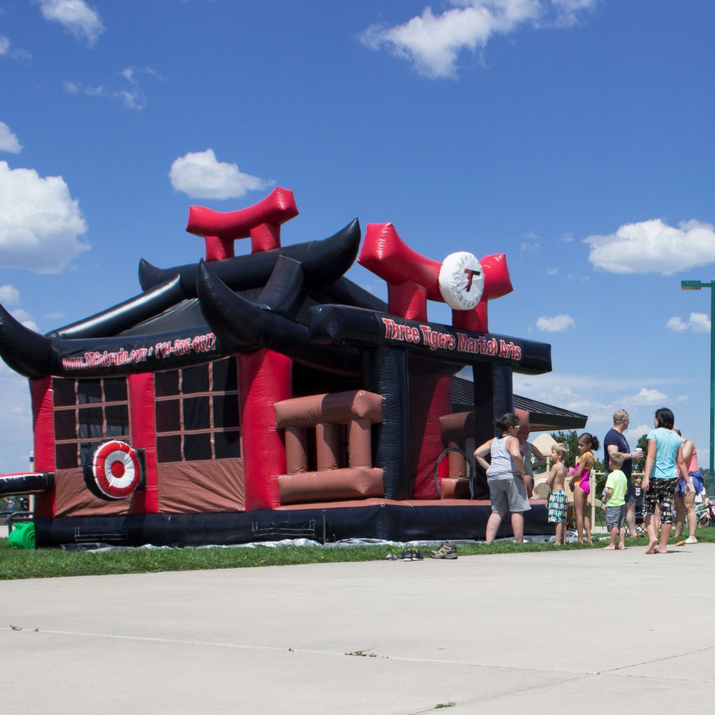 Ninja Bounce House Birthday Party