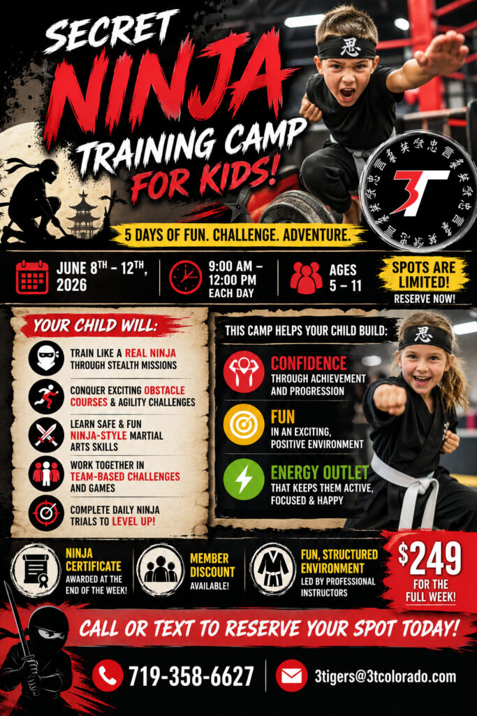 Colorado springs Ninja camp
